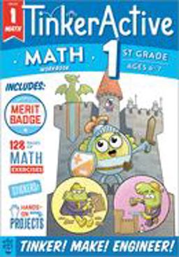 TinkerActive Workbooks: 1st Grade Math  9781250307224 Front Cover