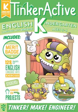 TinkerActive Workbooks: Kindergarten English Language Arts  9781250318657 Front Cover