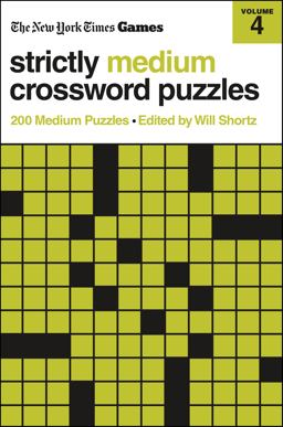 New York Times Games Strictly Medium Crossword Puzzles Volume 4