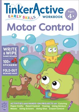 TinkerActive Early Skills Motor Control Workbook Ages 4+