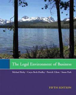 Legal Environment of Business 5th 9781256159162 Front Cover