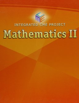 High School Math Cme Integrated Math II Student Edition Grade 9/12  9781256694663 Front Cover