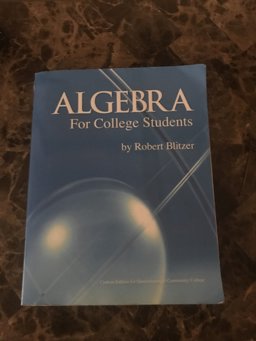 Algebra for College Students