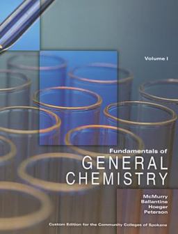 Fundamentals of General Chemistry Volume I