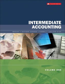 Intermediate Accounting Volume 1 7th 9781259108013 Front Cover