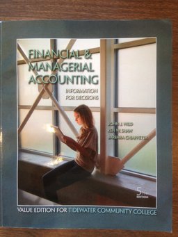 Financial and Managerial Accounting