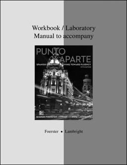 Workbook/Laboratory Manual to Accompany Punto y Aparte