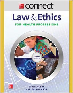 Connect Access Card for Law & Ethics for the Health Professions