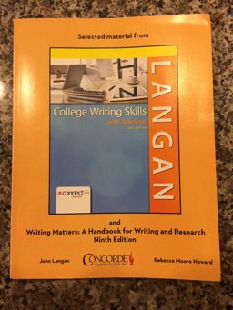 College Writing Skills with Readings