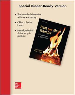Loose Leaf for Heat and Mass Transfer: Fundamentals and Applications
