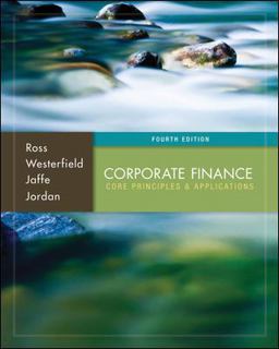 Corporate Finance - Core Principles and Applications