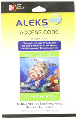 ALEKS 360 Access Card (11 Weeks) for Basic College Mathematics
