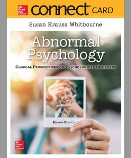 Connect Access Card for Abnormal Psychology 8th 9781259235924 Front Cover