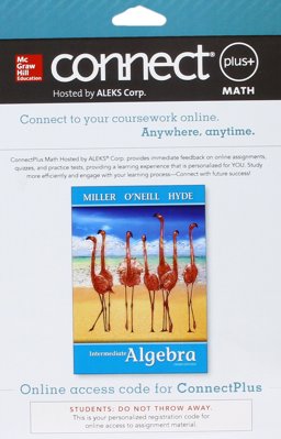 Connect Math Hosted by ALEKS Access Card 52 Weeks for Intermediate Algebra (softcover)