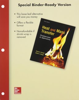 Package: Loose Leaf for Heat and Mass Transfer: Funamentals & Applications with 1 Semester Connect Access Card