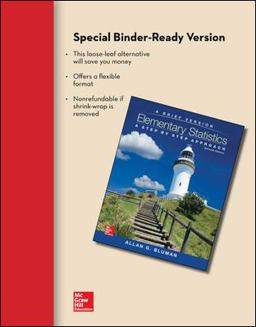 Loose Leaf Version for Elementary Statistics: a Brief Version