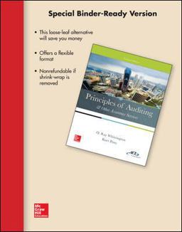 Principles of Auditing and Other Assurance Services 20th 9781259295461 Front Cover