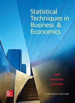 Statistical Techniques in Business and Economics
