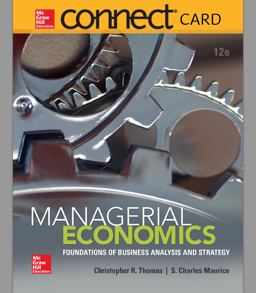 Connect Access Card for Managerial Economics