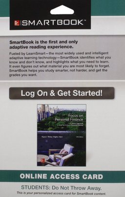 SmartBook Access Card for Focus on Personal Finance