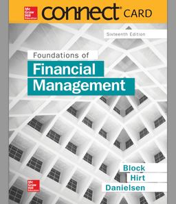 Connect 1-Semester Access Card for Foundations of Financial Management