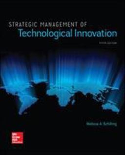 Strategic Management of Technological Innovation:  9781259539060 Front Cover