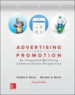 Advertising and Promotion: An Integrated Marketing Communications Perspective  9781259548147 Front Cover