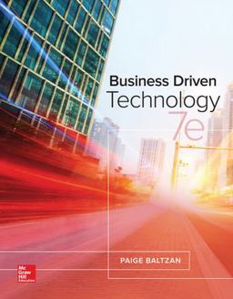 Business Driven Technology