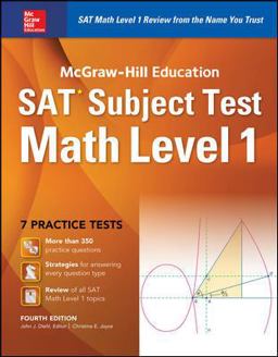 McGraw-Hill Education SAT Subject Test Math Level 1 4th Ed