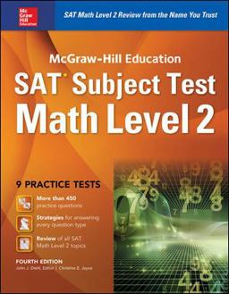 McGraw-Hill Education SAT Subject Test Math Level 2 4th Ed