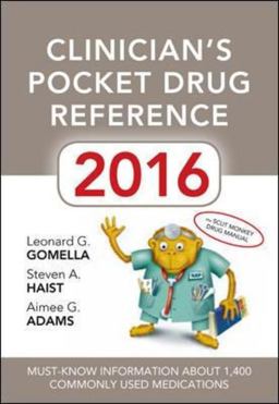 Clinician's Pocket Drug Reference 2016 Clinician's Pocket Drug Reference 2016