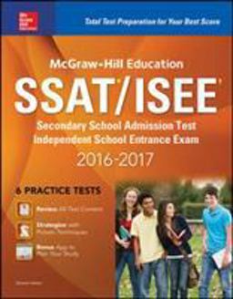 McGraw-Hill Education SSAT/ISEE 2016-2017 4th 9781259586231 Front Cover