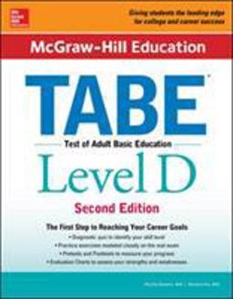McGraw-Hill Education TABE Level d, Second Edition