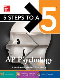 5 Steps to a 5 AP Psychology 2017 8th 9781259588419 Front Cover