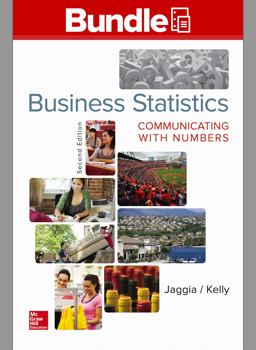 Loose Leaf Business Statistics: Communicating with Numbers with Connect