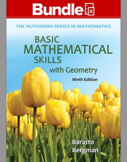 Loose Leaf Basic Mathematical Skills with Geometry, with ALEKS 360 18 Weeks Access Card