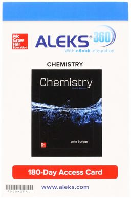 ALEKS 360 1 Semester Access Card for Chemistry