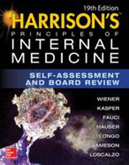 Harrison's Principles of Internal Medicine Self-assessment and Board Review:  9781259642883 Front Cover