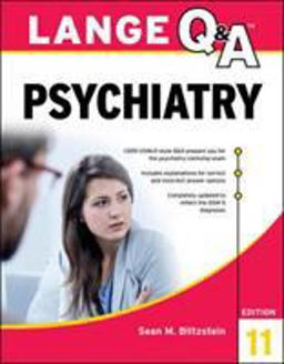 Lange Q&a Psychiatry:  9781259643941 Front Cover