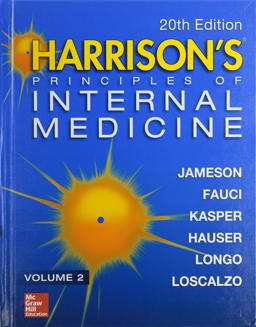 Harrison's Principles of Internal Medicine 20th 9781259644016 Front Cover