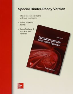 Loose Leaf for Business Driven Information Systems with Connect Access Card
