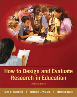 Looseleaf for How to Design and Evaluate Research in Education