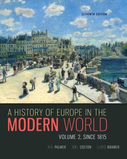 Combo: a History of Europe in the Modern World Vols. 1 &amp; 2 11th 9781259656774 Front Cover