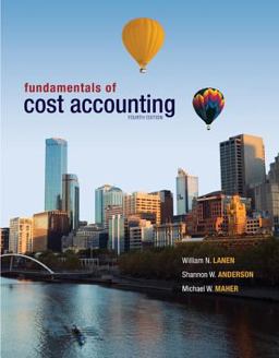 Fundamentals of Cost Accounting with Connect Fundamentals of Cost Accounting with Connect
