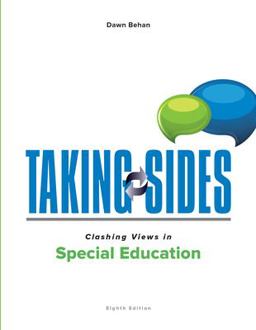 Taking Sides: Clashing Views in Special Education  9781259665950 Front Cover