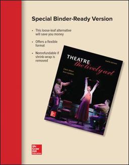 Loose Leaf Theatre: the Lively Art 9th 9781259667800 Front Cover