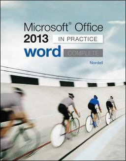 Microsoft® Word 2013 - In Practice