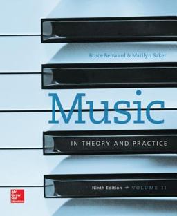 Music in Theory and Practice, Vol. 2 with Workbook 9th 9781259676048 Front Cover