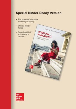 Window on Humanity Loose Leaf Edition: a Concise Introduction to General Anthropology 7th 2015 9781259677847 Front Cover