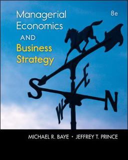 Managerial Economics and Business Strategy 8th 9781259678073 Front Cover